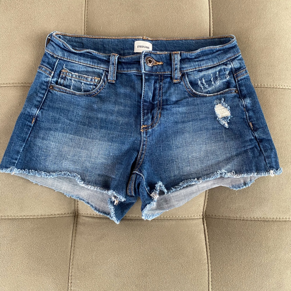 Sneak Peek Denim Shorts